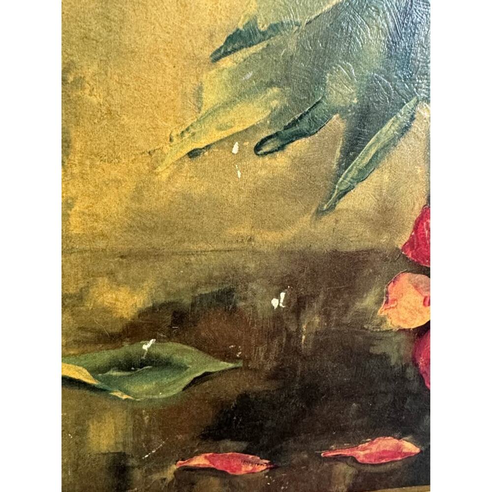 Ann Cochran Summer Splendor 1944 Oil Painting Floral Still Life Framed TV Prop - Picture 8 of 10